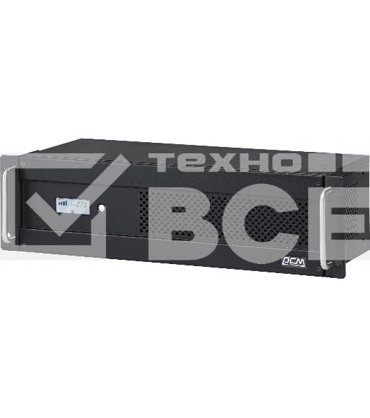 Источник бесперебойного питания Powercom Infinity INF-800AP RM (3U) 480Вт 800ВА черный