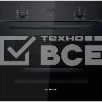 Духовой шкаф электрический Bosch HBF512BB1T Serie 2, духовой шкаф, черный, класс энергоэффективности А, 7 режимов, 3-х слойное остекление, LED-дисплей, утапливаемые переключатели, галогенное освещение, проволочные направляющие, сделано в Турции,, фото4