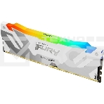 Оперативная память Kingston Fury Renegade, DDR5, 16GB (1x16GB), 8000MHz, CL38, радиатор, RGB, белый, фото4