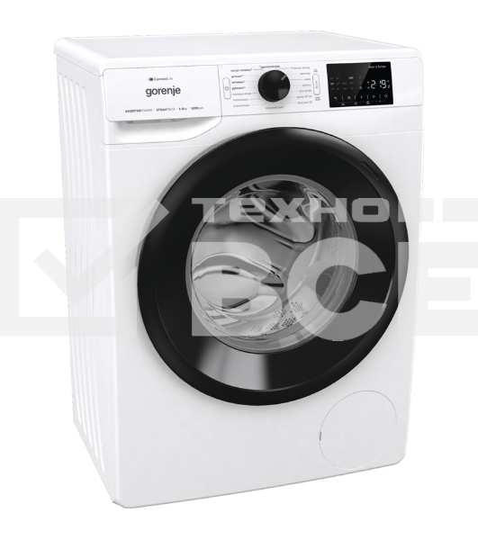 Стиральная машина Gorenje WPNEI82SBSWIFI/C белая, загрузка фронтальная 8кг, 1200 об/мин., класс: A+++