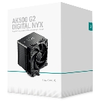 Кулер для процессора DEEPCOOL AK500 G2 DIGITAL NYX LGA1851/1700/1200/115X/AM5/AM4 (9шт/кор, TDP 240W, PWM, Fan 120мм, 5 тепл. Трубок, Copper Base, черный) RET (R-AK500G2-BKNNMN-GJD-1), фото10