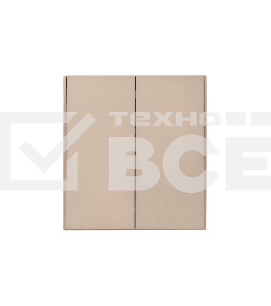 Выключатель KRANZ STRONG 2 кл перекрестный (переключатель) 10А с/у шелк