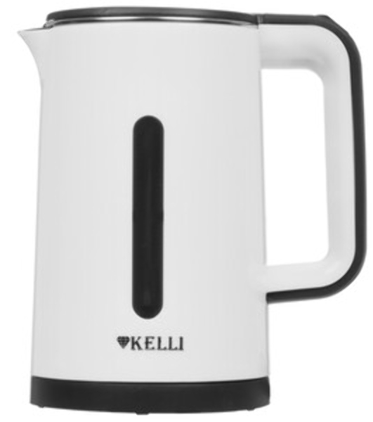 Чайник электрический Kelli KL-1375 1,8л. пластик, белый