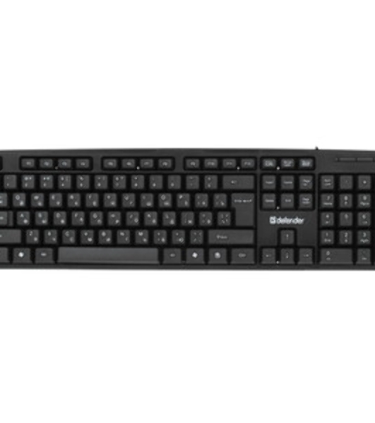 Клавиатура проводная Defender Next HB-440 RU, USB, черный