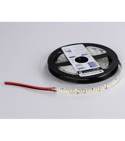 Светодиодная лента Ambrella light GS3302 2835 240Led/ 18W m/ 24V IP20 4500K/ 5000*10*1.2mm (2 конт.)