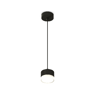 Светильник Ambrella Light XP8111025 SBK/FR/CL черный песок/белый матовый/прозрачный GX53 (A2333, С8111, N8399)