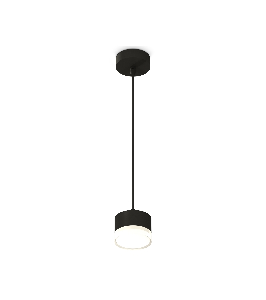 Светильник Ambrella Light XP8111025 SBK/FR/CL черный песок/белый матовый/прозрачный GX53 (A2333, С8111, N8399)