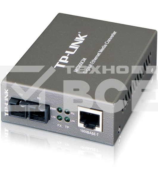 Сетевое оборудование TP-Link SMB MC200CM Медиаконвертор 10/100/1000M RJ45 to 1000M multi-mode,Full-duplex,up to 550m,