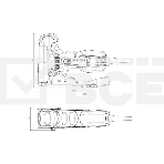 Лобзик электрический Metabo STE 100 Quick  710вт,маятн,эл-ка,кейс 601100500, фото4
