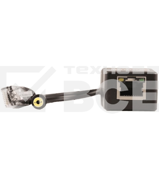 Сплиттер PoE Splitter/2 Osnovo Fast Ethernet. PoE IEEE 802.3af.- RJ45(10/100 Base-T, IE