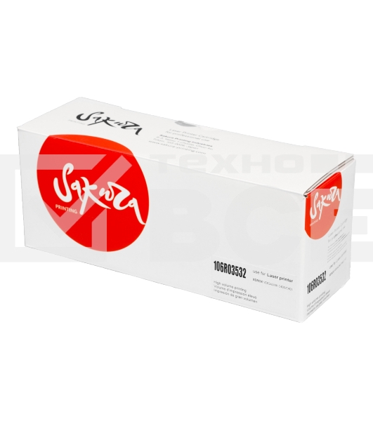 Картридж Sakura 106R03532 для Xerox Phaser VersaLink C400/ C405, черный, 10 500 к.