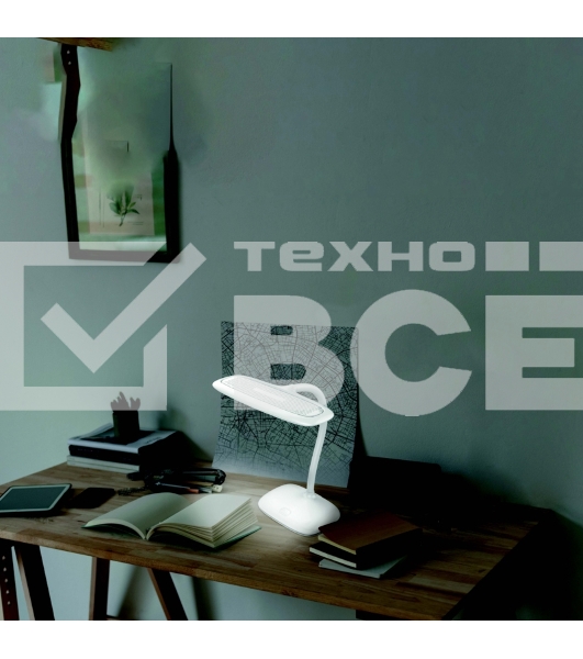 Светильник настольный Rexant Baoli, USB-зарядка устройств, вращение 360°