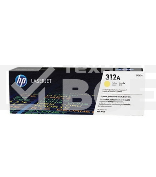 Тонер Картридж HP 312A CF382A желтый для HP CLJ Pro M476 (2400 стр.)