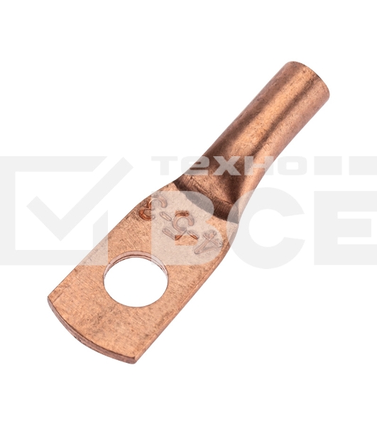 Наконечник кабельный Rexant медный ТМ 4-5-3 (4 мм² - Ø5 мм) (в упак. 100 шт.)