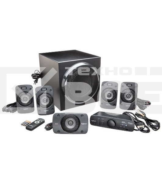 Колонки Logitech Z906 5.1 черный 500Вт