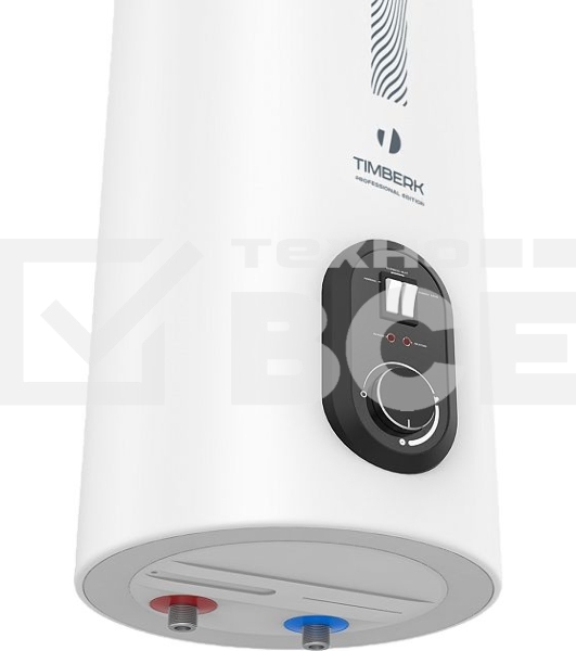 Водонагреватель Timberk SWH RS7 50 V Накопительный50л, 2 кВт, круглый, супер-узкий, все внутри нержавейка, Ø 1160хØх290 (мм), 13,6 кг, Белый