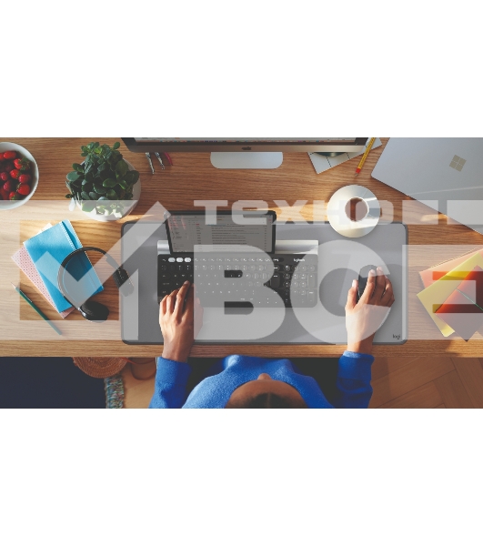 Коврик для мыши Logitech Desk Mat Studio Series MID GREY