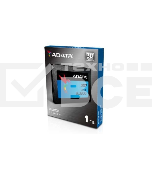 Накопитель SSD ADATA SU800, 1Tb, SATA III, 2.5