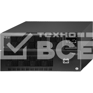 Источник бесперебойного питания Systeme Electriс Smart-Save Online SRT, 8000VA/8000W, On-Line, Extended-run, Rack 2U+3U(Tower convertible), LCD, Out: Hardwire, SNMP Intelligent Slot, USB, RS-232, Pre-Inst. Web/SNMP