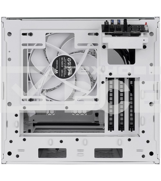Компьютерный корпус Thermaltake The Tower 200 белый без БП miniITX 11x120mm 5x140mm 2xUSB3.0 1xUSB3.1 audio bott PSU