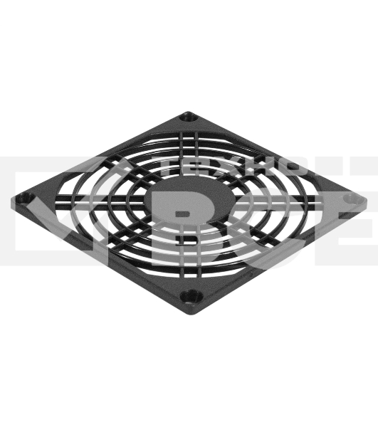 Решетка для вентилятора 90x90 ExeGate EG-090PSB (90x90 мм, пластиковая, квадратная, черная)