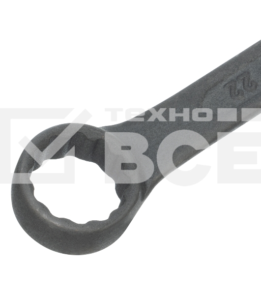 Набор ключей Сибртех комбинированных,6 - 22 мм,12 шт., CrV,фосфатированные,ГОСТ 16983