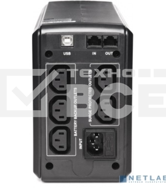 Источник бесперебойного питания Powercom SPT-500-II 400Вт 500ВА черный