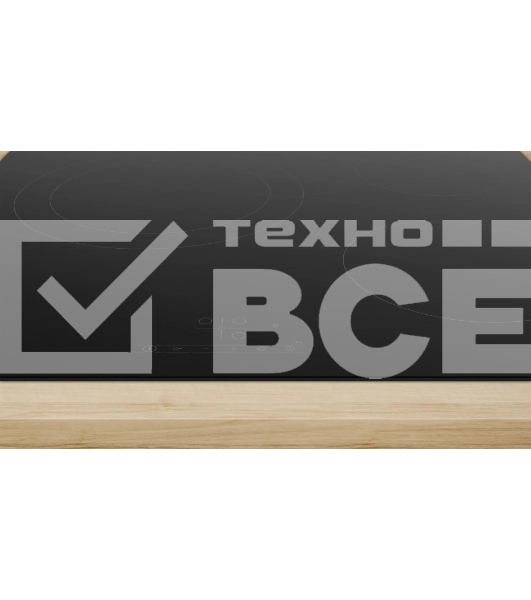Электрическая варочная панель Bosch PKK611BB2E 60 см черный, 3 зоны нагрева, Размеры прибора (мм), 45 x 592 x 522 мм