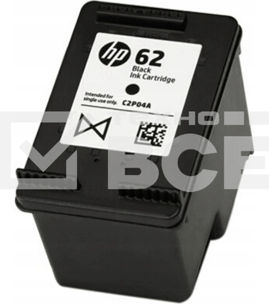 Картридж струйный HP 62 C2P04AE черный (200 стр.) для HP OJ 200