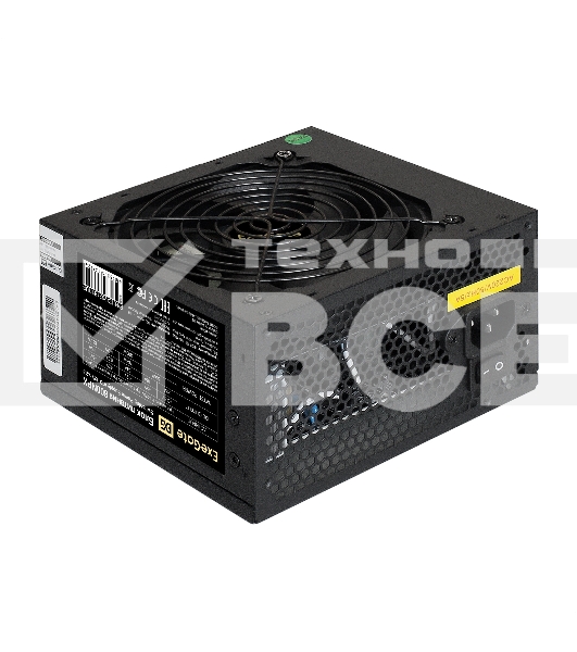 Блок питания ExeGate 800NPX, 800W, (ATX, SC, 12cm fan, 24pin, 2x(4+4)pin, 2xPCI-E, 5xSATA, 3xIDE, black, кабель 220V 1,8м с защитой от выдергивания)
