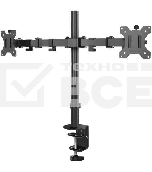 Кронштейн ONKRON D221E для двух мониторов 13