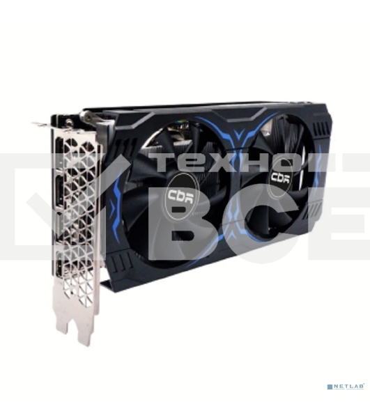 Видеокарта CBR RTX 3050 8Gb GDDR6, 128bit, 1552-1777Mhz, 1*DP + 1*HDMI 2.1 + 1*DVI, 130W, Ret VGA-STX3050-8G-RTL