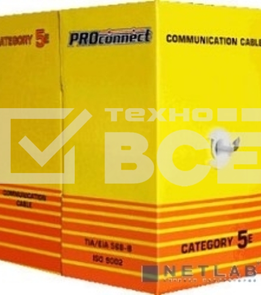 Кабель Proconnect (01-0148) Кабель FTP CAT5e 4 пары (305м) 0.4 мм 