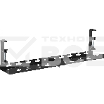 Кабель-канал Cactus CS-CM-700-1BK для столов 72.8x13x19см черный, фото 1