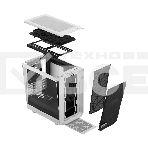 Компьютерный корпус Fractal Design Meshify 2 Mini белый TG Clear Tint/FD-C-MES2M-02, фото6