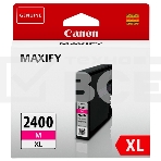 Картридж струйный CANON PGI-2400XL пурпурный, 1500 стр., для MAXIFY iB4040/МВ5040/МВ5340, фото 1