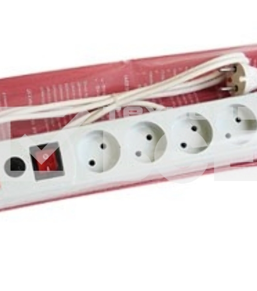 Сетевой фильтр Most LR 3м, 6 розеток, белый, коробка