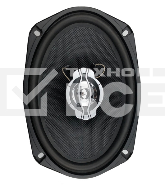 Колонки автомобильные Digma DCA-S693 300Вт 86дБ 4Ом 15x23см (6x9дюйм) (ком.:2кол.) коаксиальные трехполосные