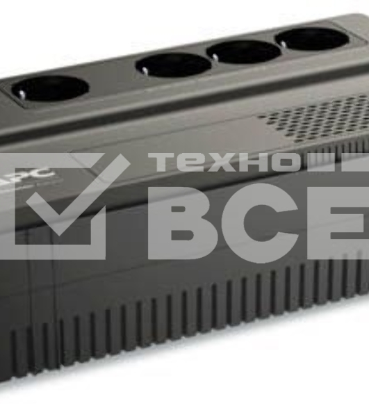 Источник бесперебойного питания APC Back-UPS BV650I-GR 375Вт 650ВА черный