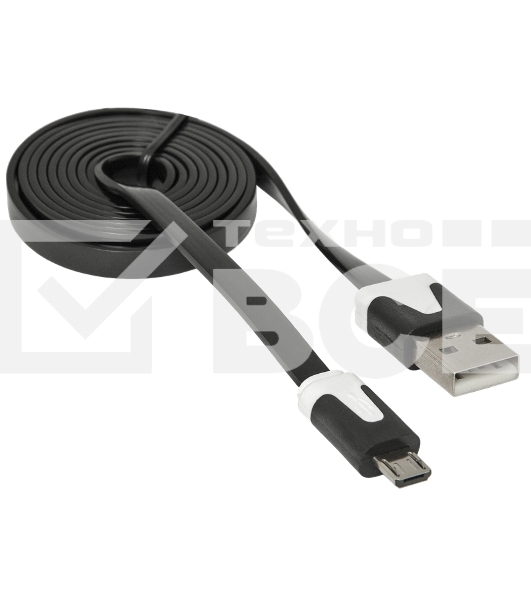 Кабель Defender USB08-03P USB2.0 AM-MicroBM, 1.0м