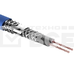 Кабель микрофонный Rexant 2х0,25 мм², ø 6,8 мм, синий, бухта 100 м, фото 1