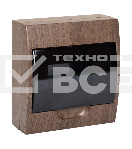 Щит ЩРН-П-8 IP41 темное дерево PROxima EKF pb40-n-8-dark
