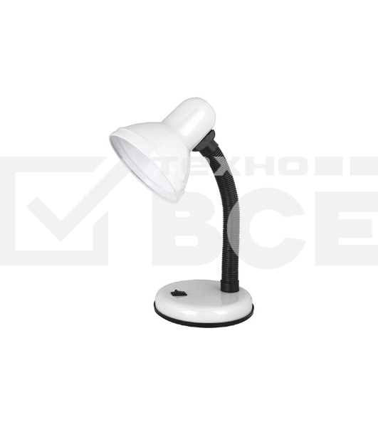 Светильник UF-301 С01 настол. 230В 60Вт бел. Ultraflash 12354