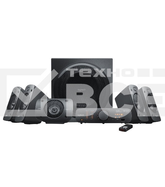 Колонки Logitech Z906 5.1 черный 500Вт