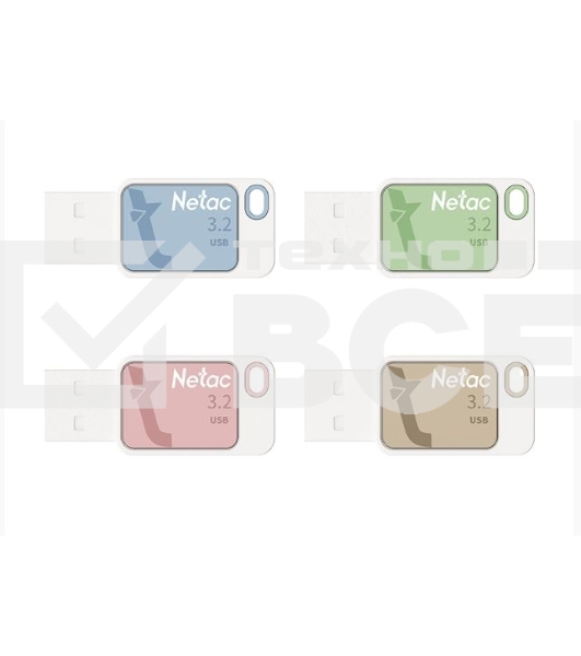 Флеш диск Netac UA31 64Gb <NT03UA31N-064G-32BL>, USB3.2
