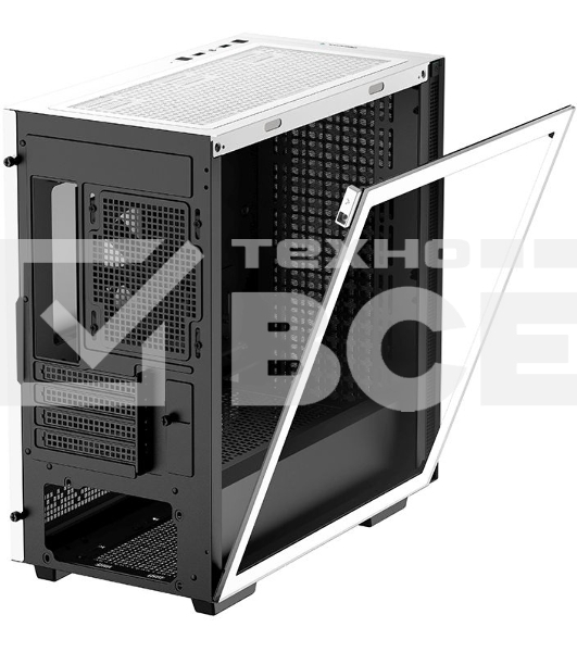 Компьютерный корпус Deepcool CH370 белый без БП mATX 1x120mm 1xUSB2.0 1xUSB3.0 audio bott PSU
