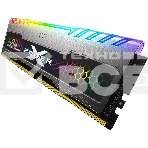 Оперативная память Silicon Power Xpower Turbine, DDR4, 32GB (2x16 GB), 3200 MHz, CL16, радиатор, RGB, серый, фото3