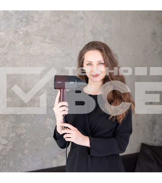 Фен Scarlett SC-HD70I38 2000Вт бордовый