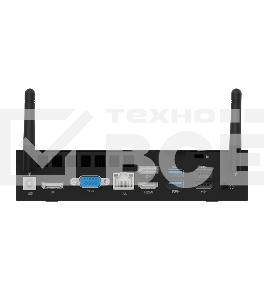 Мини ПК Irbis Smartdesk, Mini (uSFF) i5-12400(6C12T - 2,5GHz), 1x8GB DDR4 3200, 256GB SSD М.2, Intel UHD Graphics, NoDVD, WiFi6, BT, Vesa mount, NO_OS, 3YR