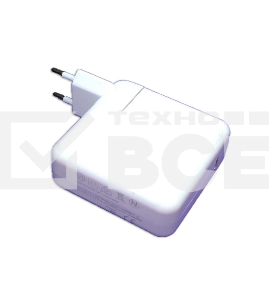 Блок питания (сетевой адаптер) для ноутбуков Apple A1718 61W USB Type-C 20.3V 3A OEM